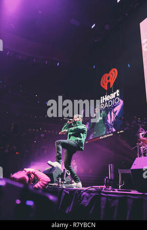 Bazzi au iHeartRadio Jingle Ball au TD Garden, le 4 décembre 2018 à Boston, Massachusetts Banque D'Images