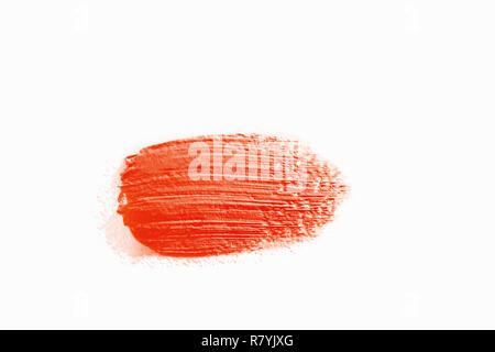 Éclaboussures de corail vivant isolé sur fond blanc. Banque D'Images