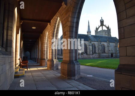 King's College à l'automne, l'Université d'Aberdeen, Aberdeen Vieux Banque D'Images
