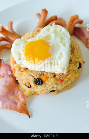 Thai Food, riz frit américain Banque D'Images