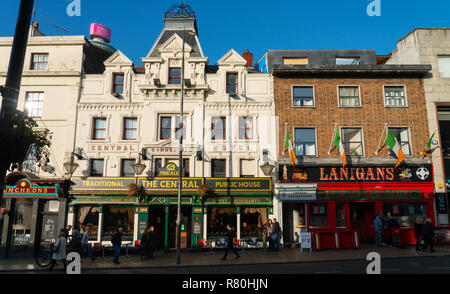 L'Hôtel Central, Ranelagh Road, Liverpool. Image prise en novembre 2018. Banque D'Images