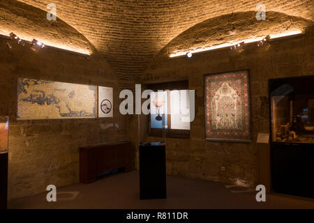 Intérieur de l'Al-Andalus musée vivant à l'intérieur de la tour de Calahorra, Cordoba. L'Andalousie, espagne. Banque D'Images