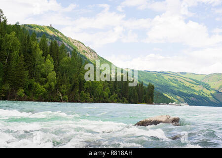 Xinjiang kanas sa crescent Banque D'Images