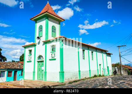 Église Nossa Senhora da Consolaçao, Diamantina, Minas Gerais, Brésil Banque D'Images