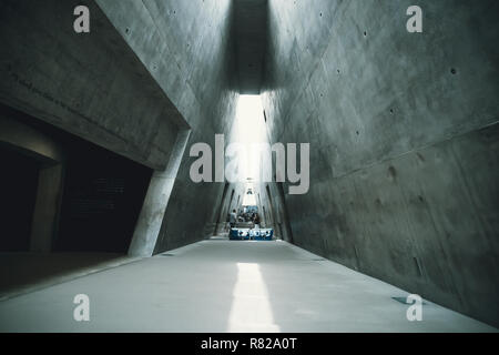 Yad Vashem - mémorial national israélien de l'Holocauste et l'héroïsme dédié à la mémoire du génocide du peuple juif. Jérusalem, Israël. 24 Octobre 2018 Banque D'Images