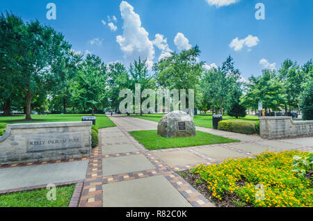 L'entrée de Kelly Ingram Park, est photographié, le 12 juillet 2015, à Birmingham, Alabama. Banque D'Images