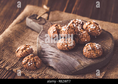 Amaretti di Saronno - Italien amaretto cookies Banque D'Images