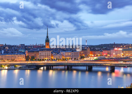 Gamla Stan à Stockholm, Suède Banque D'Images