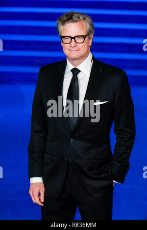 Londres, Royaume-Uni. 12 Décembre, 2018. Colin Firth à l'Premier Ministre de Mary Poppins renvoie le mercredi 12 décembre 2018 s'est tenue au Royal Albert Hall, Londres. Sur la photo : Colin Firth. Credit : Julie Edwards/Alamy Live News Banque D'Images