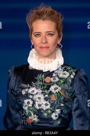 Edith Bowman assiste à la première européenne de "Mary Poppins" renvoie au Royal Albert Hall. Banque D'Images