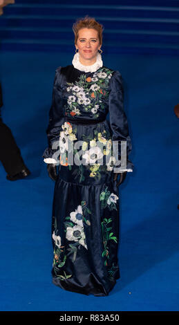 Edith Bowman assiste à la première européenne de "Mary Poppins" renvoie au Royal Albert Hall. Banque D'Images