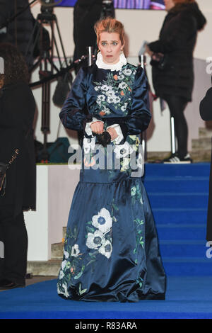 Londres, Royaume-Uni. 12 décembre 2018 : Edith Bowman au UK premiere de "Mary Poppins" renvoie au Royal Albert Hall, Londres. Photo : Steve Sav/Featureflash Crédit : Paul Smith/Alamy Live News Banque D'Images