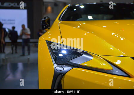 NONTHABURI - Novembre 28 : Lexus LC 500 voiture sur l'affichage à la 35e Thaïlande International Motor Expo le 28 novembre 2018 dans Nonthaburi, Thaïlande. Banque D'Images