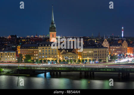 Gamla Stan à Stockholm, Suède Banque D'Images