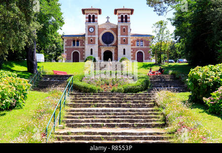 Chapelle Notre Dame des passes du Moulleau, le Moulleau, Arcachon, France Banque D'Images