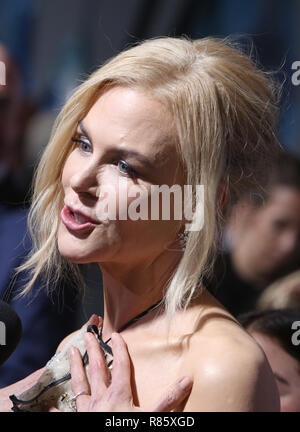 Hollywood, CA. Dec 12, 2018. Nicole Kidman, à première de Warner Bros Pictures' 'Aquaman" au théâtre chinois de Grauman à Hollywood, Californie le 12 décembre 2018. Credit : Faye Sadou/media/Alamy Punch Live News Banque D'Images