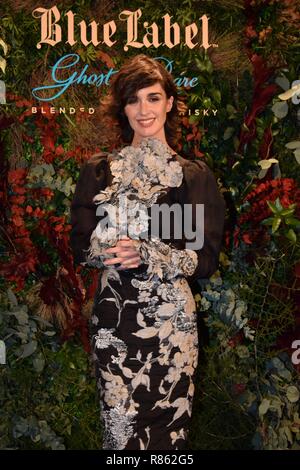 Paz Vega Photocall Blue Label Johnnie Walker Ghost et Port Ellen Rare à Madrid le jeudi 13 décembre 2018 , Banque D'Images