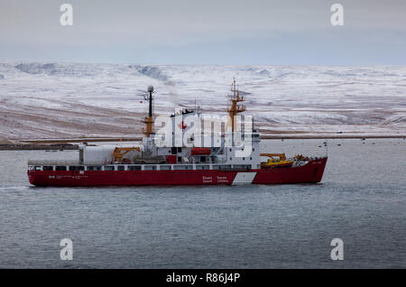 Henry Larsen à Pond Inlet Passage du Nord-Ouest Banque D'Images