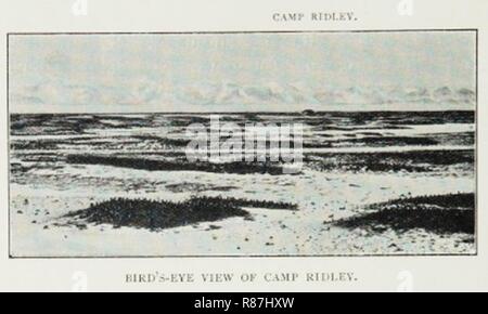 Cape-Adare Camp-Ridley Carsten-Borchgrevink--1899-2. Banque D'Images