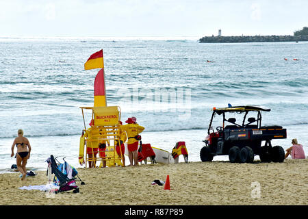 Belle MOOLOOABA BEACH QUEENSLAND AUSTRALIE Banque D'Images