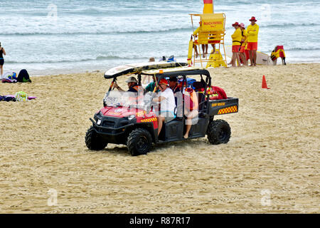 Belle MOOLOOABA BEACH QUEENSLAND AUSTRALIE Banque D'Images