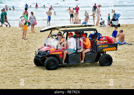 Belle MOOLOOABA BEACH QUEENSLAND AUSTRALIE Banque D'Images