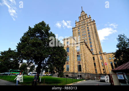 Académie des sciences de Lettonie, Riga Banque D'Images
