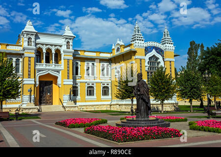 Vue sur le bâtiment principal de bains de Narzan,à Kislovodsk Caucase,Russie. Banque D'Images