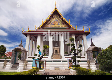 Coordination de Wat Suthat Temple, Bangkok, Thaïlande. Banque D'Images