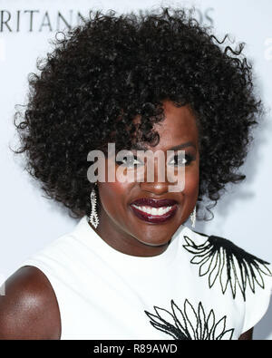 BEVERLY HILLS, LOS ANGELES, CA, USA - Le 26 octobre : Viola Davis à la British Academy 2018 Britannia Awards présenté par Jaguar Land Rover et d'American Airlines qui s'est tenue à l'hôtel Beverly Hilton le 26 octobre 2018 à Beverly Hills, Los Angeles, Californie, États-Unis. (Photo par Xavier Collin/Image Press Office) Banque D'Images