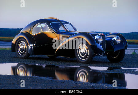 1938 Bugatti Type 57SC Atlantic administré par Ralph Lauren. Banque D'Images