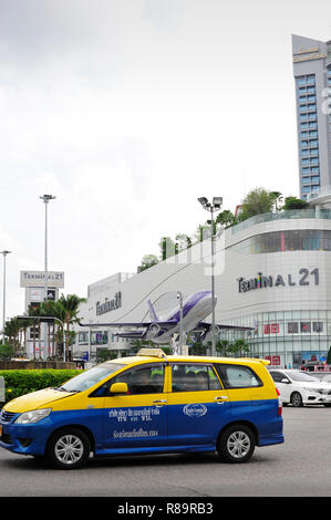 Centre Commercial Terminal 21 Pattaya Thaïlande Banque D'Images