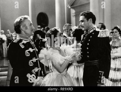 La charge de la Brigade légère Année : 1936 USA Réalisateur : Michael Curtiz Donald Crisp, Errol Flynn, Olivia de Havilland Banque D'Images