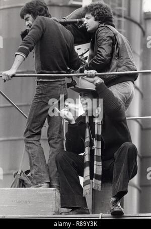 La Tragedia di un uomo ridicolo Année : 1981 - Italie Réalisateur : Bernardo Bertolucci Bernardo Bertolucci Shooting photo Banque D'Images