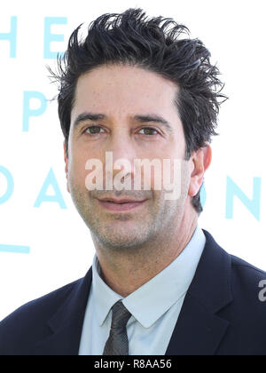 BEVERLY HILLS, LOS ANGELES, CA, États-Unis - OCTOBRE 07 : L'acteur et réalisateur américain David Schwimmer au brunch annuel 2018 de la Fondation R8pe au profit du R8pe Treatment Center et de la Stuart House au Santa Monica-UCLA Medical Center qui s'est tenu au Ron Burkle's Green acres Estate le 7 octobre 2018 à Beverly Hills, Los Angeles, Californie, États-Unis. (Photo de Xavier Collin/image Press Agency) Banque D'Images