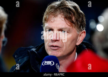 TILBURG - 14-12-2018, Koning Willem II stadion néerlandaise de football saison 2018 / 2019 de l'Eredivisie. ADO La Haye coach Fons Groenendijk pendant le match Willem II - ADO. Banque D'Images