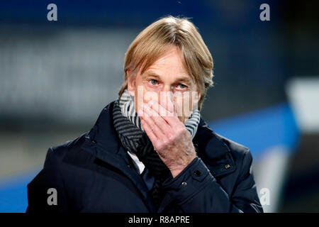 TILBURG - 14-12-2018, Koning Willem II stadion néerlandaise de football saison 2018 / 2019 de l'Eredivisie. Willem II coach Adrie Koster pendant le match Willem II - ADO. Banque D'Images