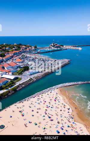 Socoa, Pays Basque, France Banque D'Images