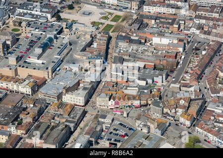 Centre Ville, Weston Super Mare, Somerset, 2018. Créateur : Angleterre historique photographe personnel. Banque D'Images