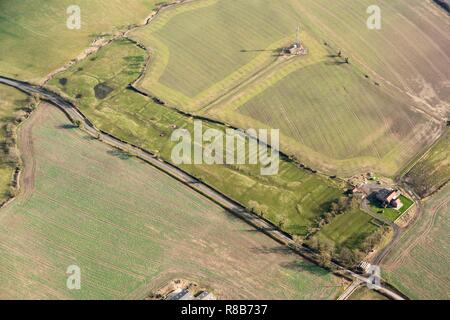 Village médiéval déserté de West Hartburn, Darlington, Durham, 2018. Créateur : Angleterre historique photographe personnel. Banque D'Images