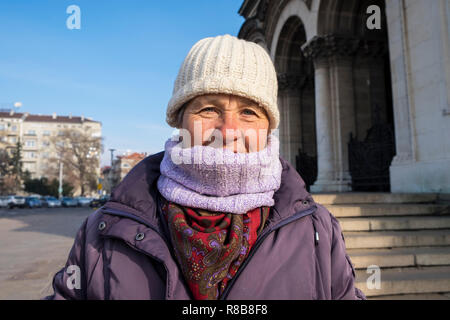 Bulgarie, Sofia, marchand ambulant Banque D'Images