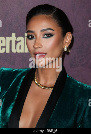 WEST HOLLYWOOD, LOS ANGELES, CA, USA - 15 SEPTEMBRE : Shay Mitchell à l'Entertainment Weekly Pre-Emmy Party 2018 tenue à l'hôtel Sunset Tower le 15 septembre 2018 à West Hollywood, Los Angeles, Californie, États-Unis. (Photo par Xavier Collin/Image Press Office) Banque D'Images