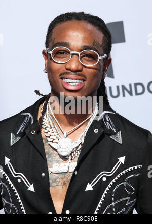 LAS VEGAS, NV, USA - Le 26 avril : Quavo au Billboard Latin Music Awards 2018 qui a eu lieu au Mandalay Bay Events Center le 26 avril 2018 à Las Vegas, Nevada, United States. (Photo par Xavier Collin/Image Press Office) Banque D'Images