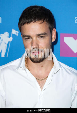 MANHATTAN, NEW YORK, NY, USA - Le 20 août : Liam Payne, à la 2018 MTV Video Music Awards qui a eu lieu au Radio City Music Hall, le 20 août 2018 à Manhattan, New York City, New York, United States. (Photo par Xavier Collin/Image Press Office) Banque D'Images