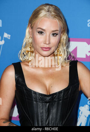 MANHATTAN, NEW YORK, NY, USA - Le 20 août : Iggy Azalea au 2018 MTV Video Music Awards qui a eu lieu au Radio City Music Hall, le 20 août 2018 à Manhattan, New York City, New York, United States. (Photo par Xavier Collin/Image Press Office) Banque D'Images