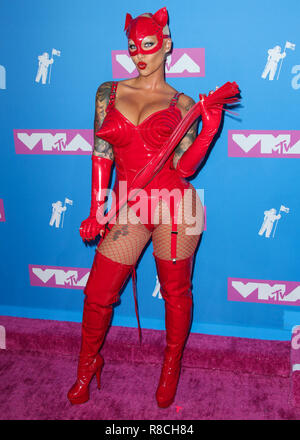 MANHATTAN, NEW YORK, NY, USA - Le 20 août : Amber Rose à la 2018 MTV Video Music Awards qui a eu lieu au Radio City Music Hall, le 20 août 2018 à Manhattan, New York City, New York, United States. (Photo par Xavier Collin/Image Press Office) Banque D'Images