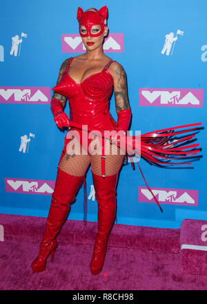 MANHATTAN, NEW YORK, NY, USA - Le 20 août : Amber Rose à la 2018 MTV Video Music Awards qui a eu lieu au Radio City Music Hall, le 20 août 2018 à Manhattan, New York City, New York, United States. (Photo par Xavier Collin/Image Press Office) Banque D'Images