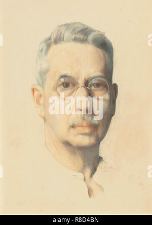 Autoportrait, 1933. Banque D'Images