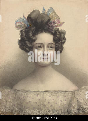 Portrait de la ballerine Marie Taglioni (1804-1884), 1830-1840s. Banque D'Images