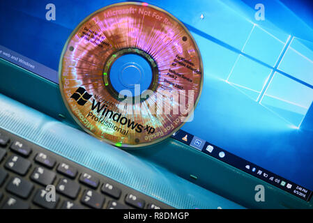 Microsoft Windows XP Banque D'Images
